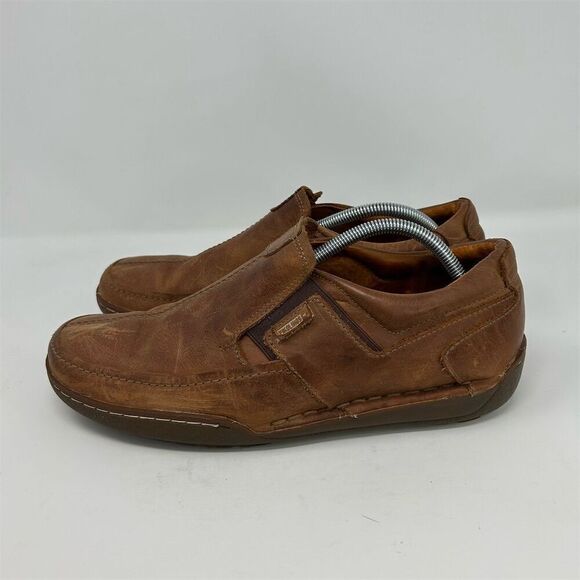 Pikolinos Men\'s San Telmo Brown Leather Slip-On Loafers EU 44 (US 10-10.5) main image 10